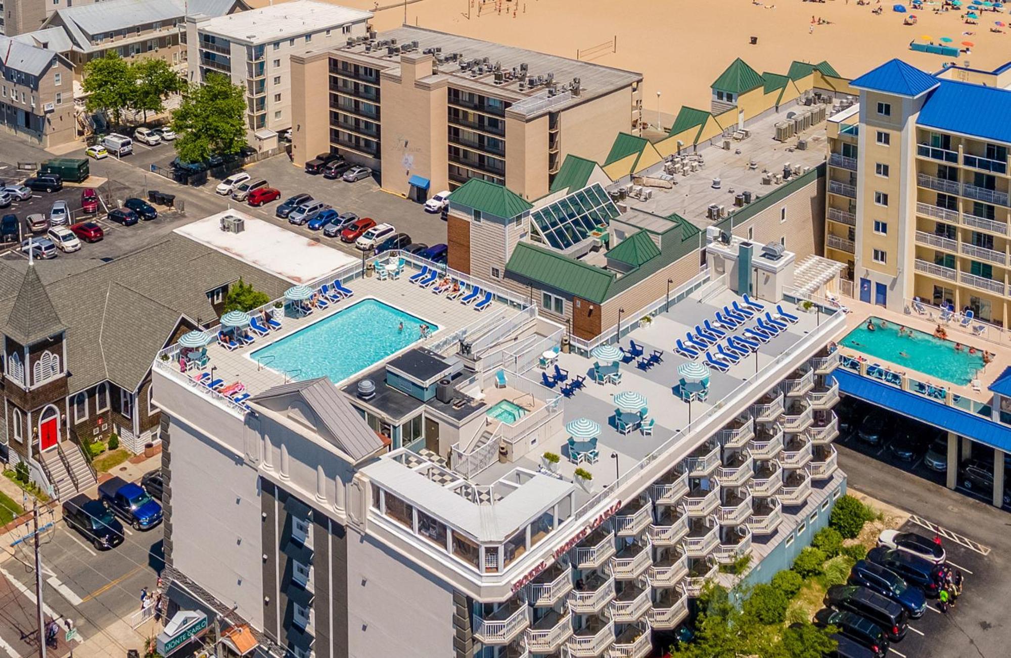 Hotel Monte Carlo Ошен Сити Экстерьер фото